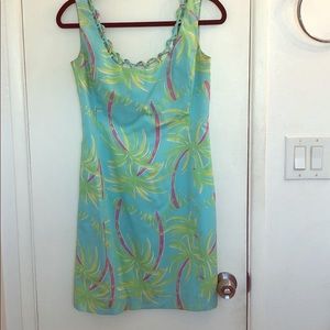 Lilly Pulitzer palm tree print dress
